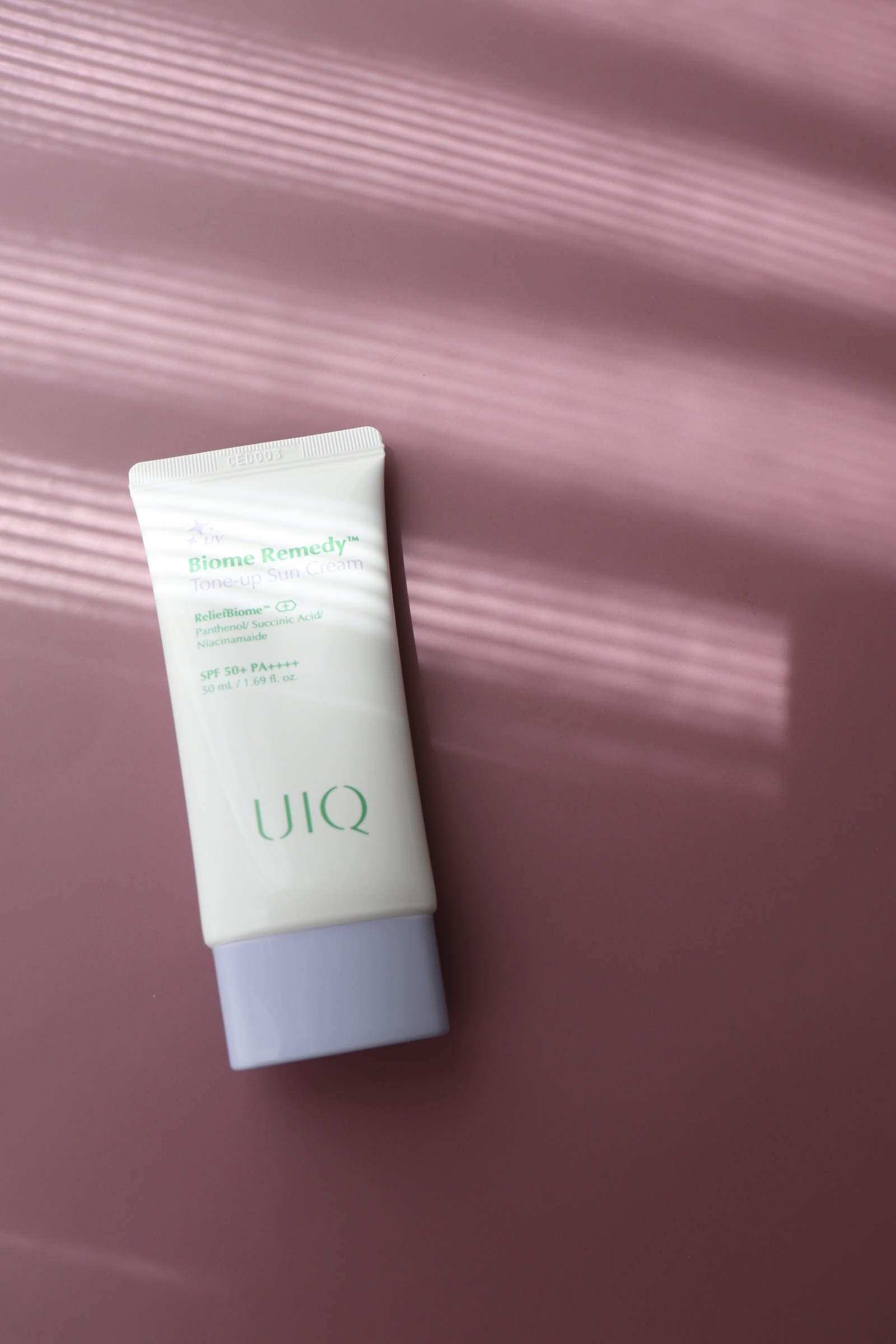 バイオームレメディパープルトーンアップUVクリーム/UIQ/日焼け止めクリームを使ったクチコミ（1枚目）
