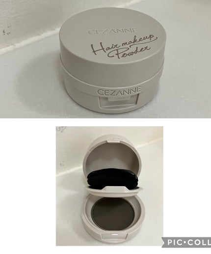 ヘアメイクパウダー/CEZANNE/ヘアケア・スタイリングを使ったクチコミ(2枚目)