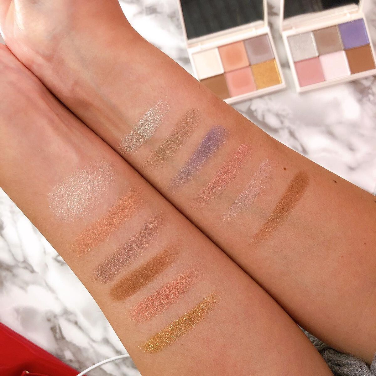 プリズマティックラスター アイシャドウパレット/RMK/アイシャドウパレットを使ったクチコミ(6枚目)