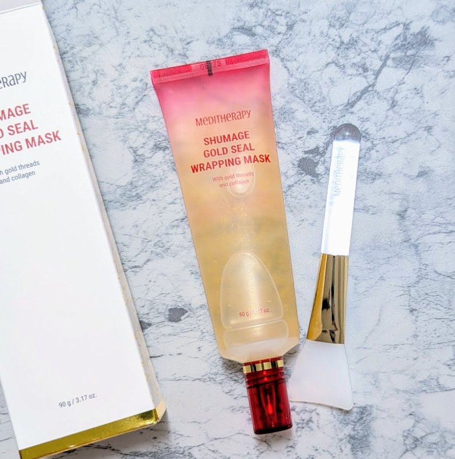 シューマジゴールド糸ラッピングマスク/MEDITHERAPY/シートマスク・パックを使ったクチコミ（1枚目）