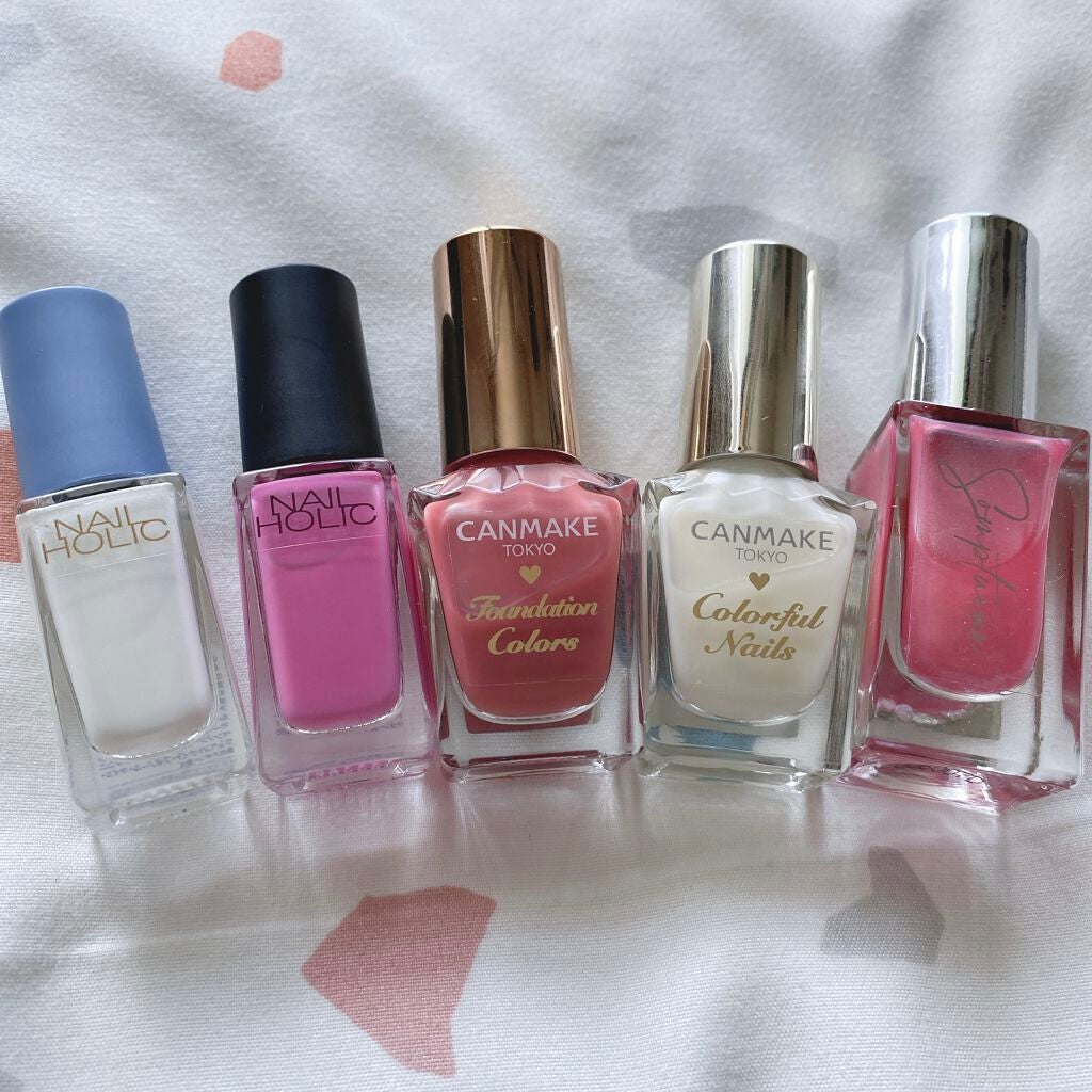 カラフルネイルズ/キャンメイク/マニキュアを使ったクチコミ(3枚目)