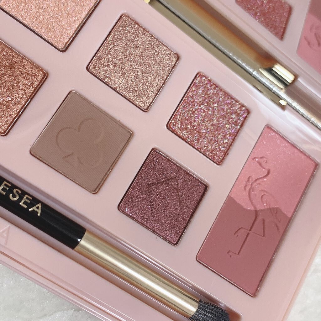 アリスドリームランドシリーズ 12色アイシャドウパレット（ZEESEA×大英博物館）/ZEESEA/アイシャドウパレットを使ったクチコミ（3枚目）