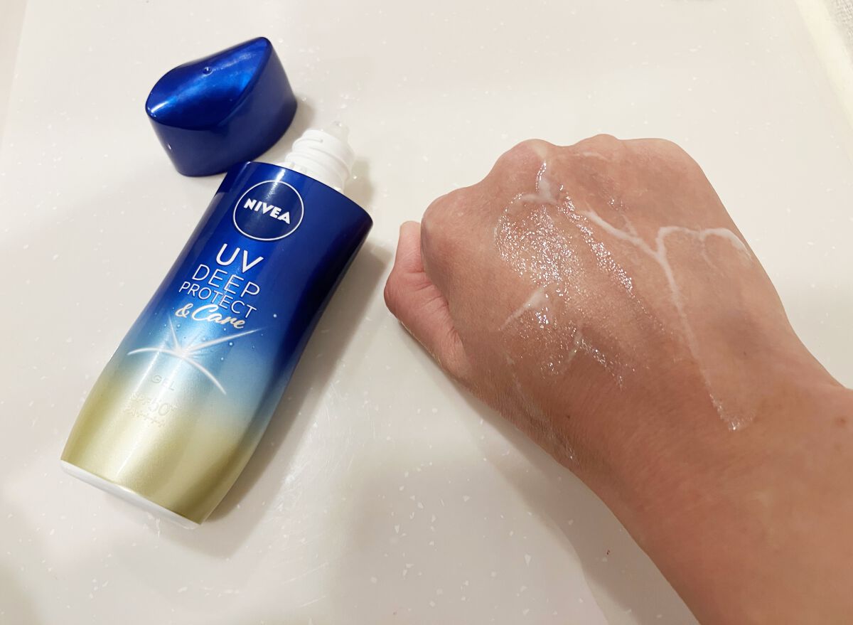 ニベアUV ディープ プロテクト&ケア ジェル/ニベア/日焼け止めジェルを使ったクチコミ(4枚目)
