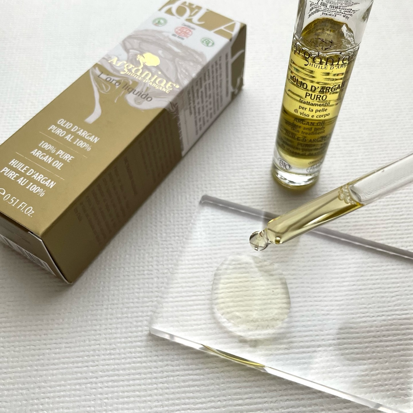 ピュアアルガンオイル/Arganiae/ブースター・導入液を使ったクチコミ（3枚目）