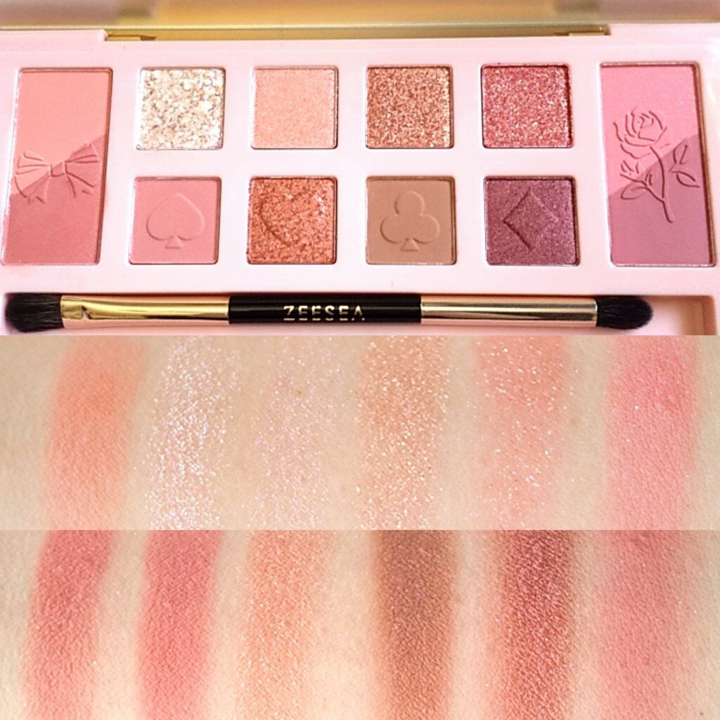 ZEESEA「ファンタジーパーク」12色アイシャドウパレット/ZEESEA/アイシャドウパレットを使ったクチコミ(4枚目)