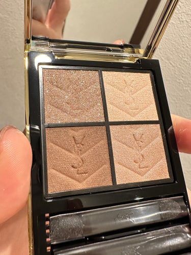 クチュール ミニ クラッチ #100 ストラ ドールズ/YVES SAINT LAURENT BEAUTE/アイシャドウパレットを使ったクチコミ（2枚目）