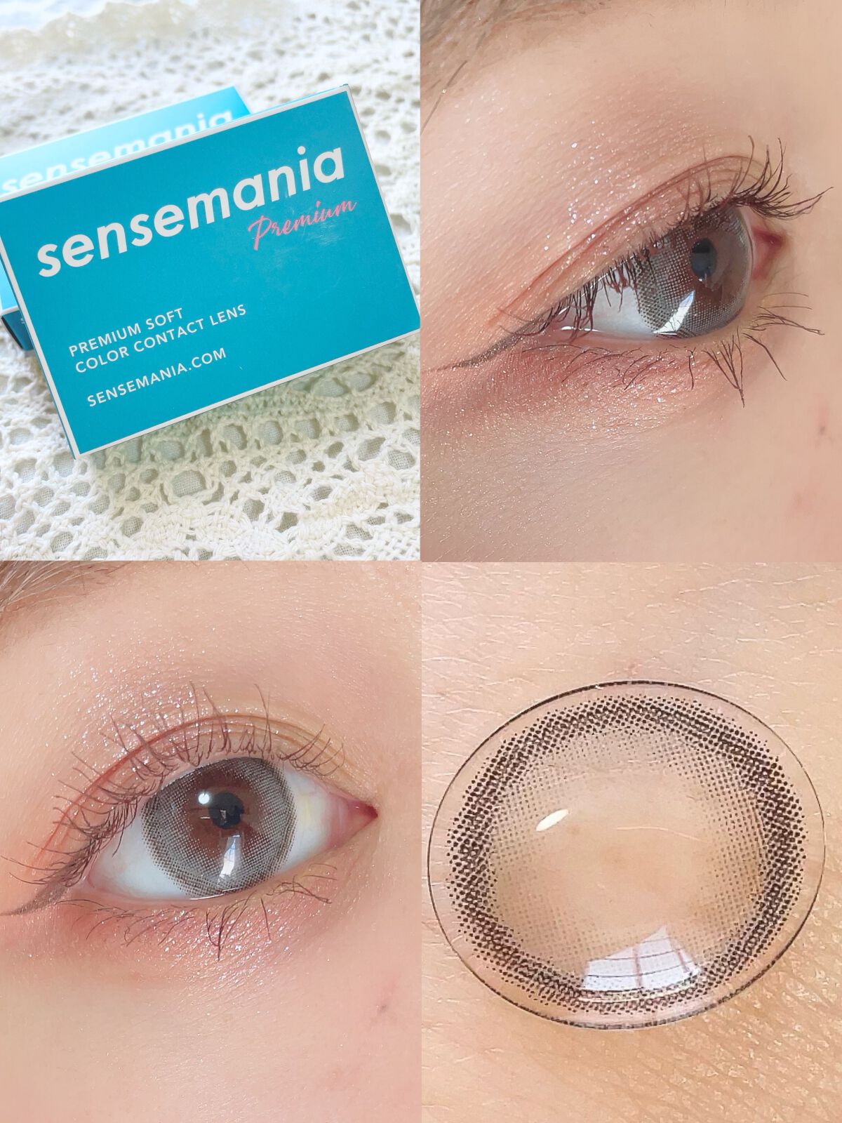 ごんす@YouTube始めました on LIPS 「《ブルベさん向きカラコン❤︎》青味が強めなグレーカラコン🧚♂..」(7枚目)