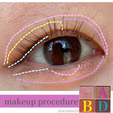 シルキースフレアイズ/キャンメイク/アイシャドウパレットを使ったクチコミ(2枚目)