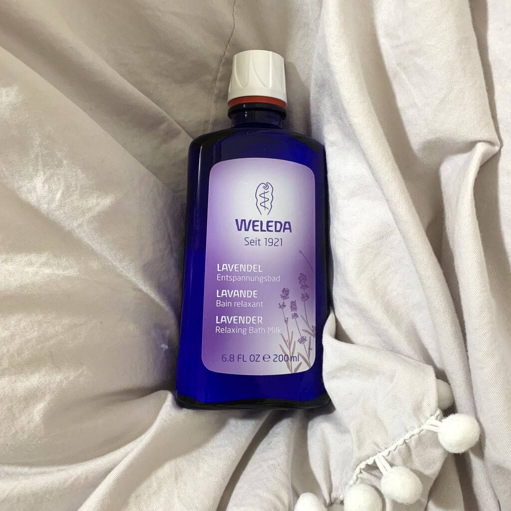 ラベンダー バスミルク/WELEDA/保湿系入浴剤を使ったクチコミ（1枚目）
