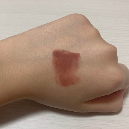 スーパーマットリップ&チークマッド/INTO U/口紅を使ったクチコミ(2枚目)