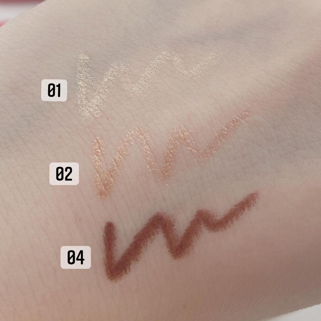 ダブルラスティングジェルライナー/keybo/ジェルアイライナーを使ったクチコミ(4枚目)