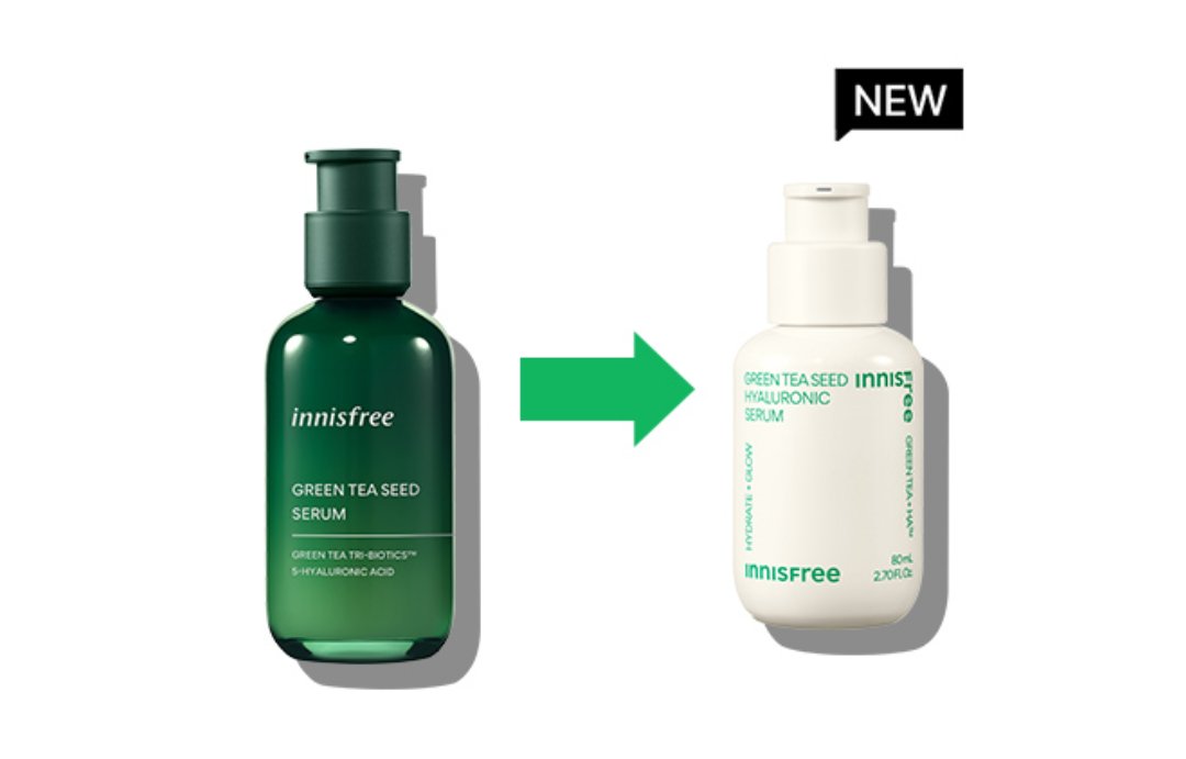 グリーンティーシード ヒアルロン セラム　 大容量サイズ（130mL）/innisfree/美容液を使ったクチコミ（1枚目）