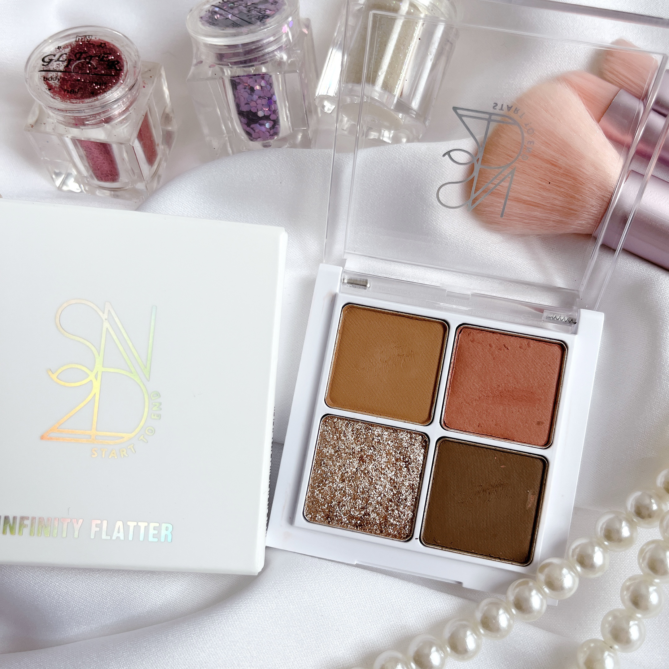 インフィニティフラター 4 小惑星/S2ND/アイシャドウパレットを使ったクチコミ（3枚目）