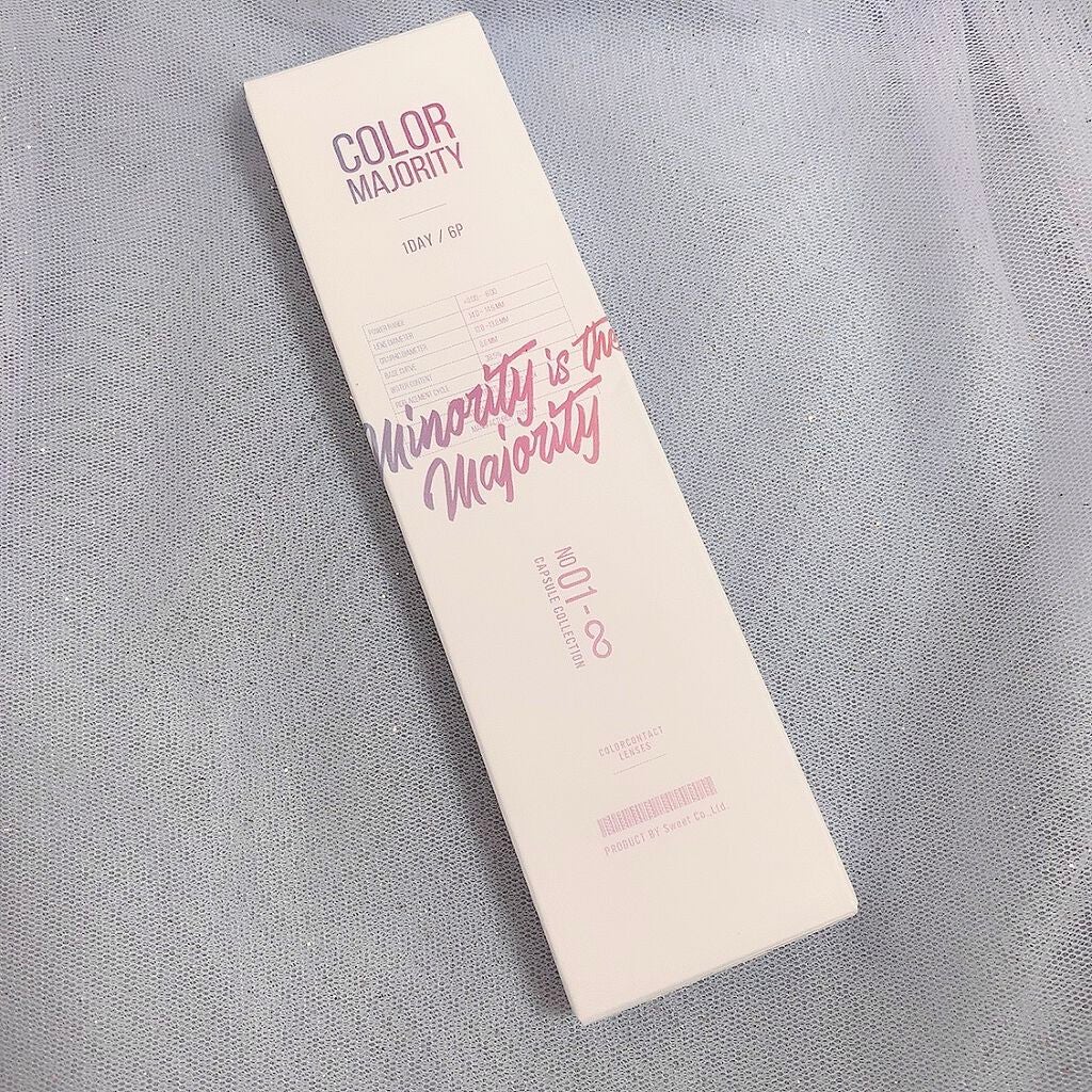 カラーマジョリティー/カラーマジョリティー/カラーコンタクトレンズを使ったクチコミ(2枚目)