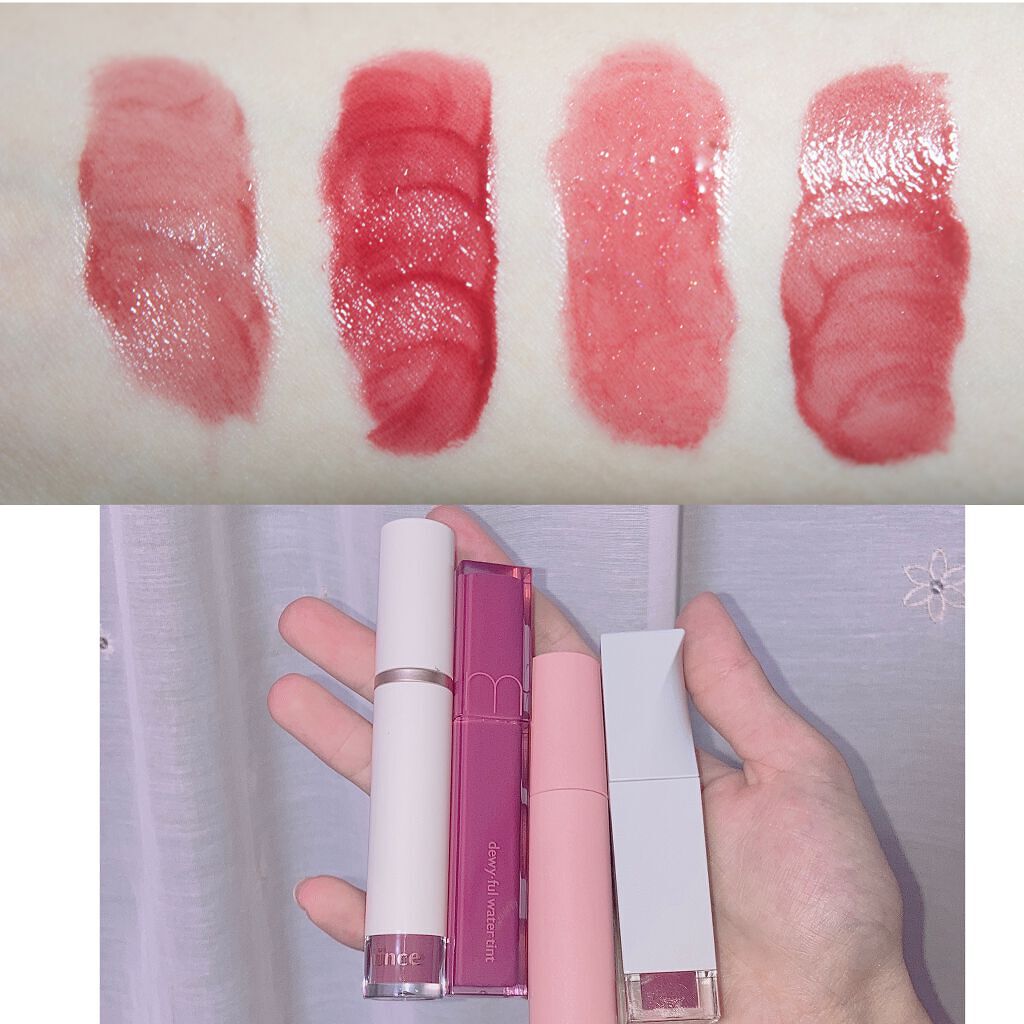 デュイフルウォーターティント/rom&nd/リップティントを使ったクチコミ（3枚目）