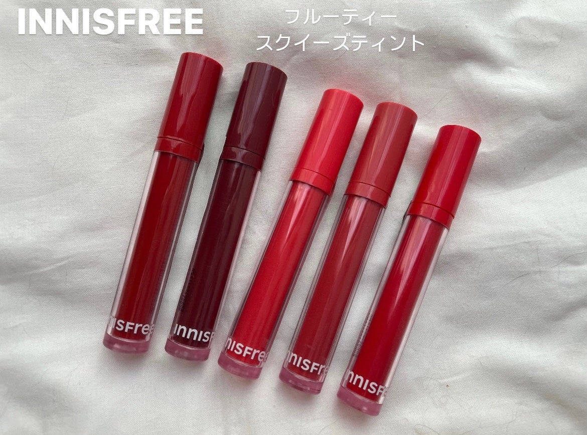 フルーティー スクイーズ ティント/innisfree/リップティントを使ったクチコミ(1枚目)