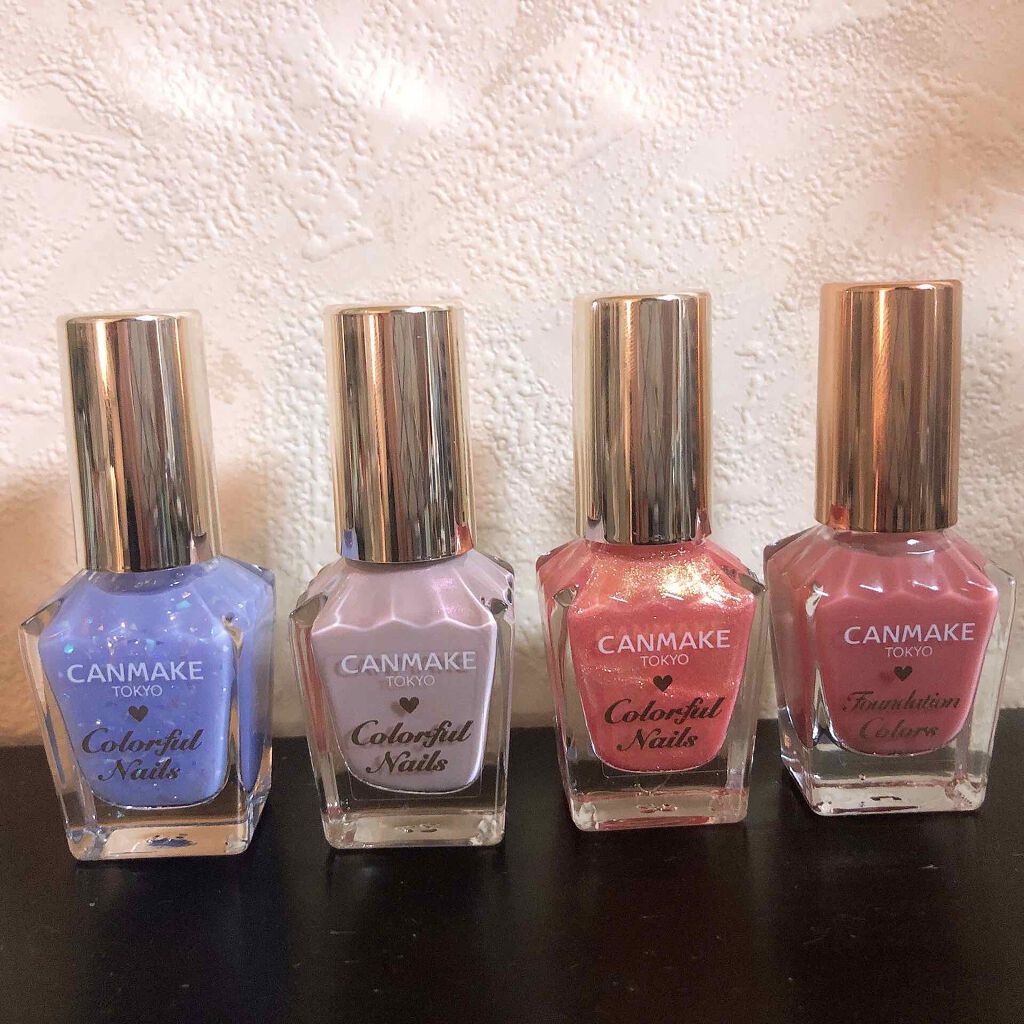 カラフルネイルズ/キャンメイク/マニキュアを使ったクチコミ(1枚目)