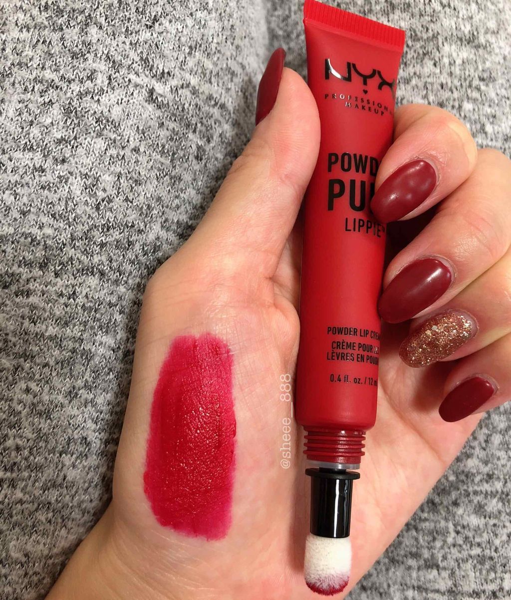 パウダーパフリッピー リップクリーム/NYX Professional Makeup/口紅を使ったクチコミ(2枚目)