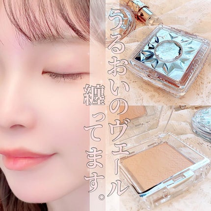 グロウシフォン セラムフィルター/JILL STUART/パウダーファンデーションを使ったクチコミ(1枚目)