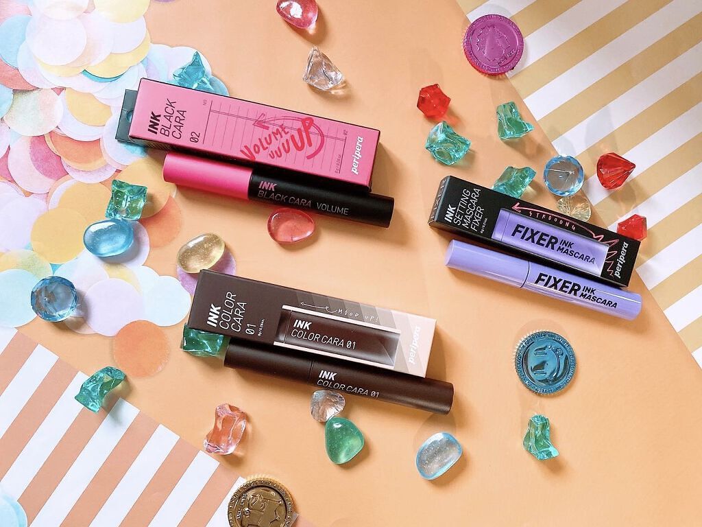 インク ブラック カラ 02 VOLUME CURLING/PERIPERA/マスカラを使ったクチコミ（1枚目）