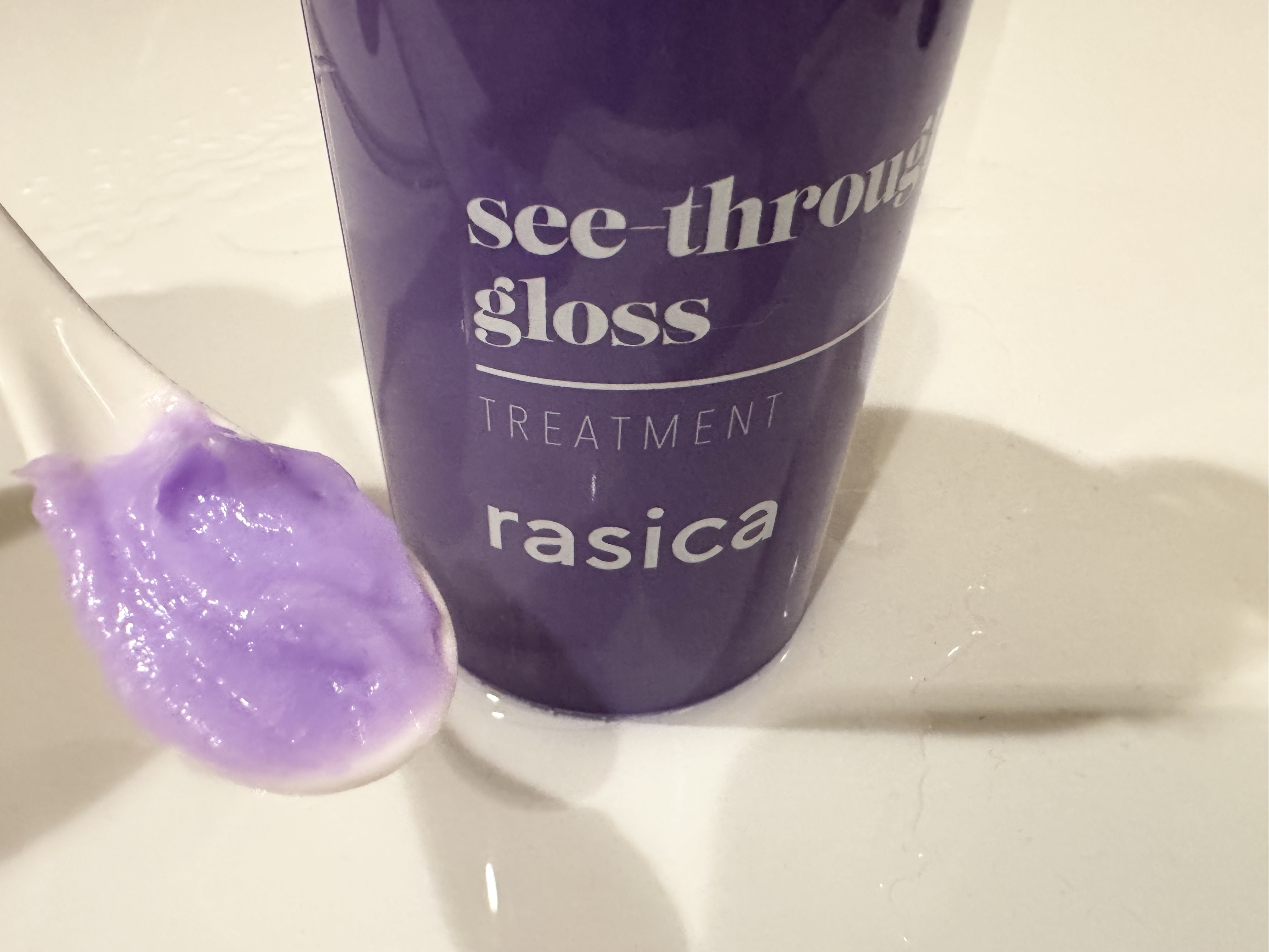 シースルーグロスシャンプー／トリートメント シャンプー/rasica/市販シャンプーを使ったクチコミ（3枚目）