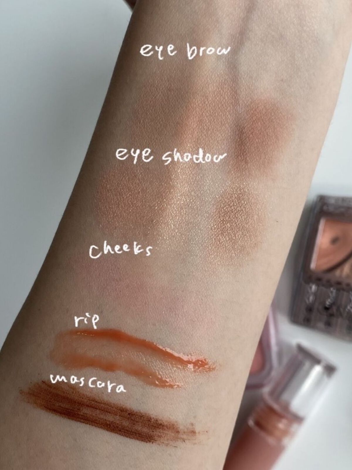 トーンアップアイシャドウ/CEZANNE/アイシャドウパレットを使ったクチコミ（3枚目）