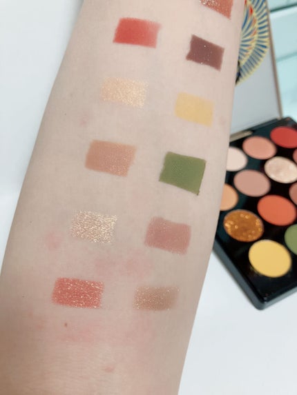 大英博物館 エジプトシリーズ アイシャドウパレット/ZEESEA/アイシャドウパレットを使ったクチコミ(5枚目)