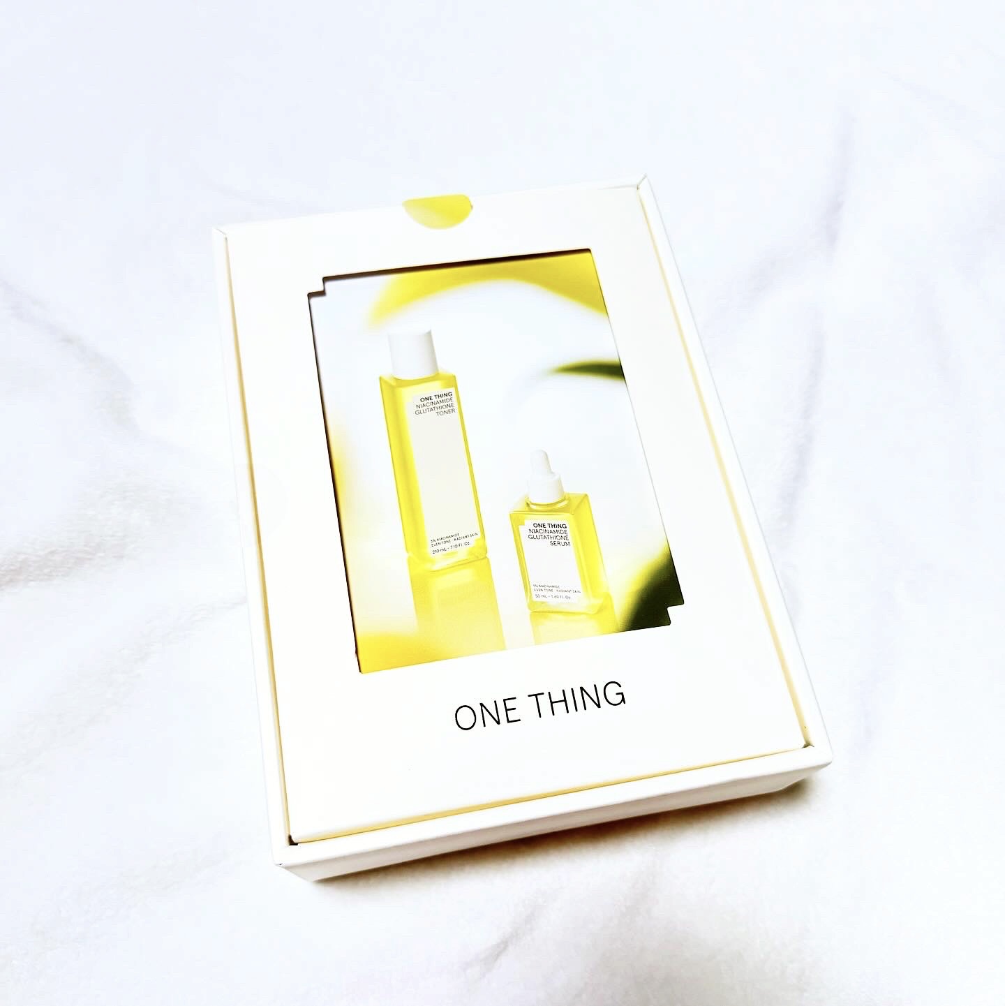 ナイアシンアミドグルタチオンセラム/ONE THING/美容液を使ったクチコミ（1枚目）