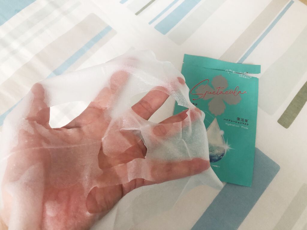 復活草ハイドレーションマスク/我的美麗日記/シートマスク・パックを使ったクチコミ(4枚目)