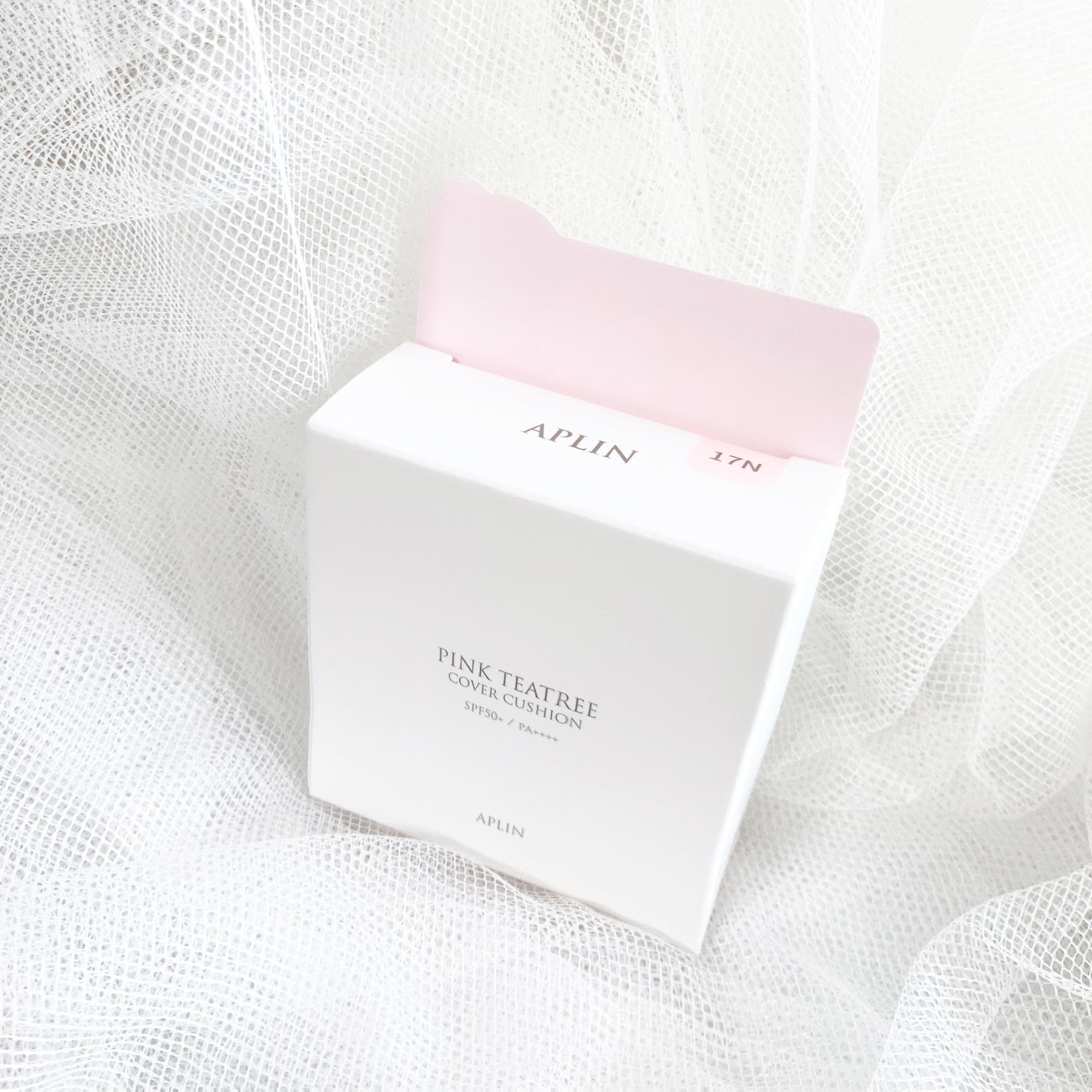 ピンクティーツリーカバークッション/APLIN/クッションファンデーションを使ったクチコミ(8枚目)
