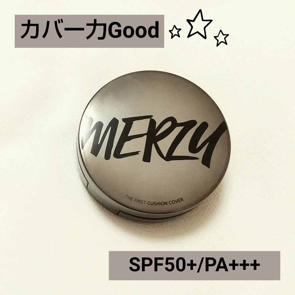 THE FIRST CUSHION COVER/MERZY/クッションファンデーションを使ったクチコミ(1枚目)