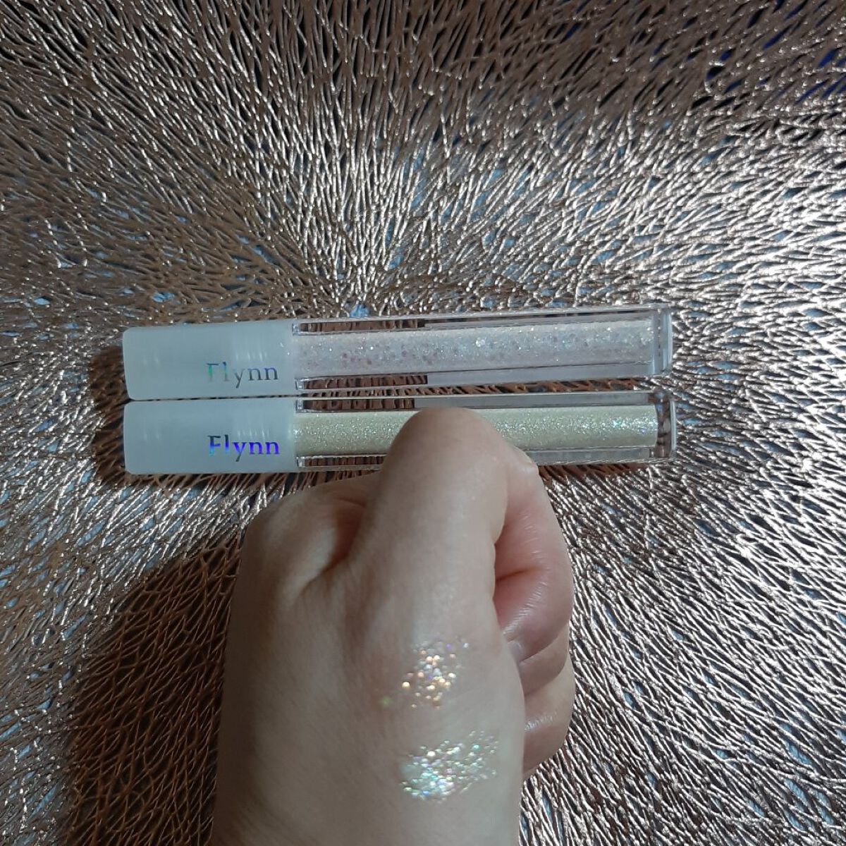 ライトキャッチャーリキッドグリッター/Flynn/グリッターを使ったクチコミ(2枚目)