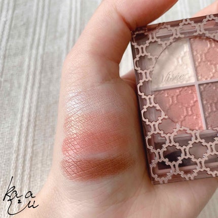 グロッシーリッチ アイズ N/Visée/アイシャドウパレットを使ったクチコミ(3枚目)