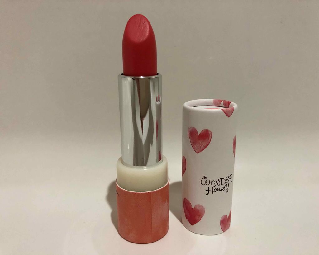 ワンダーハニー ハートフルなピュアリップ/VECUA Honey/口紅を使ったクチコミ(1枚目)