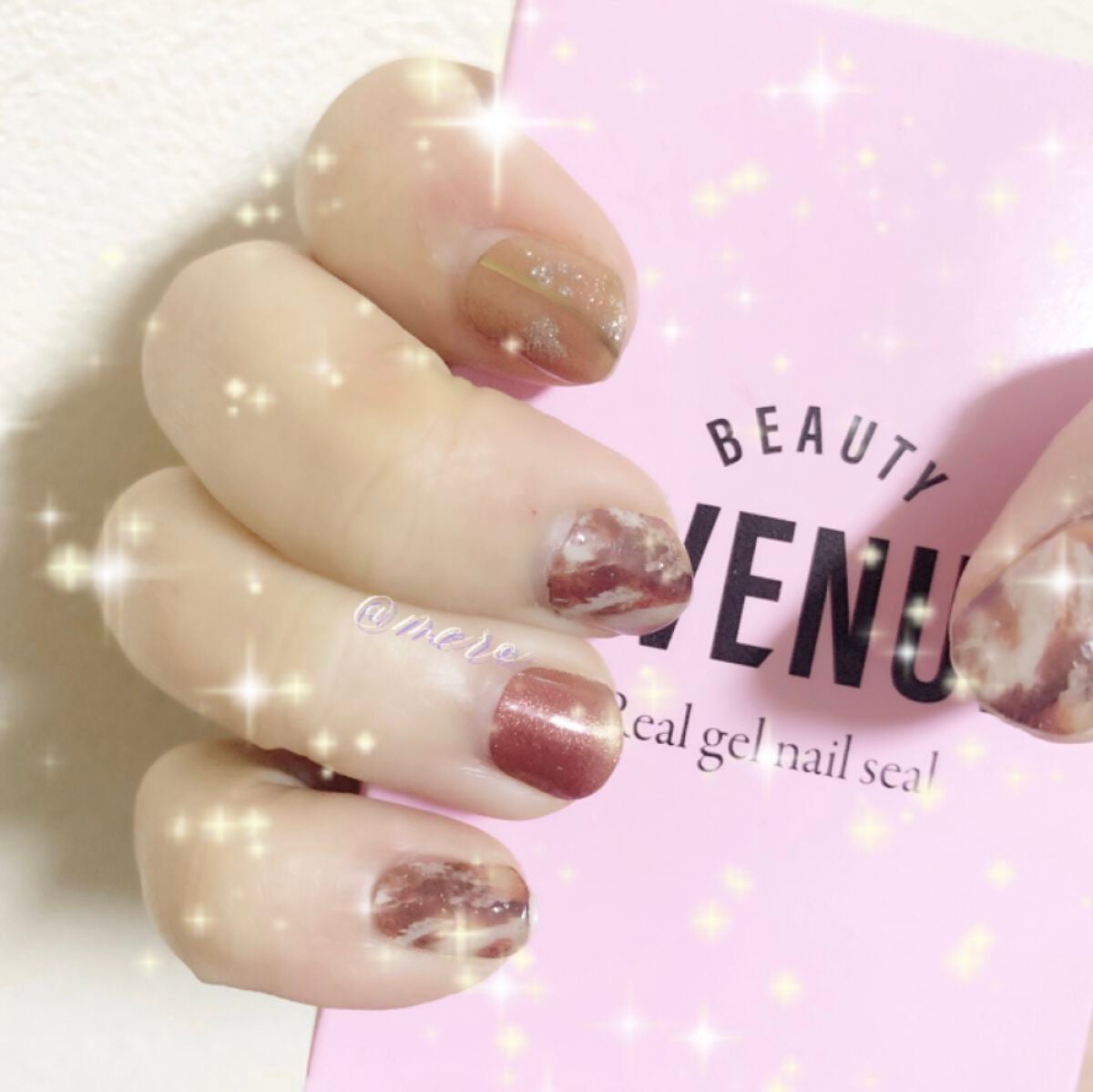 リアルジェルネイルシール/BEAUTY AVENUE/ネイルシールを使ったクチコミ(3枚目)