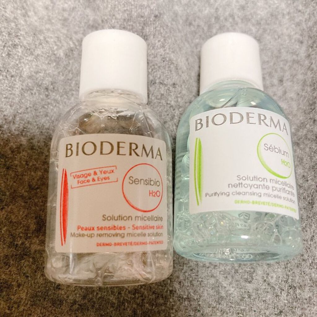 サンシビオ エイチツーオー D/ビオデルマ/クレンジングウォーターを使ったクチコミ(1枚目)