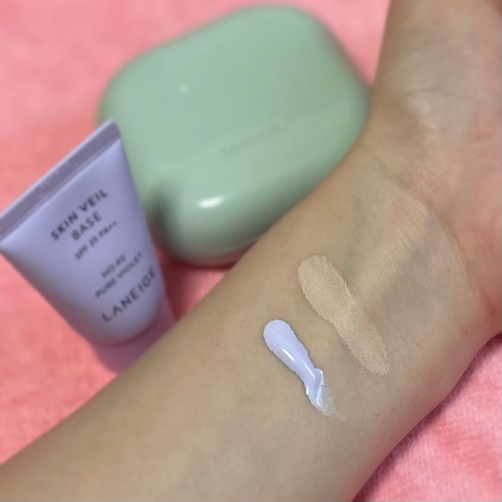 スキンベールベース/LANEIGE/化粧下地を使ったクチコミ(6枚目)