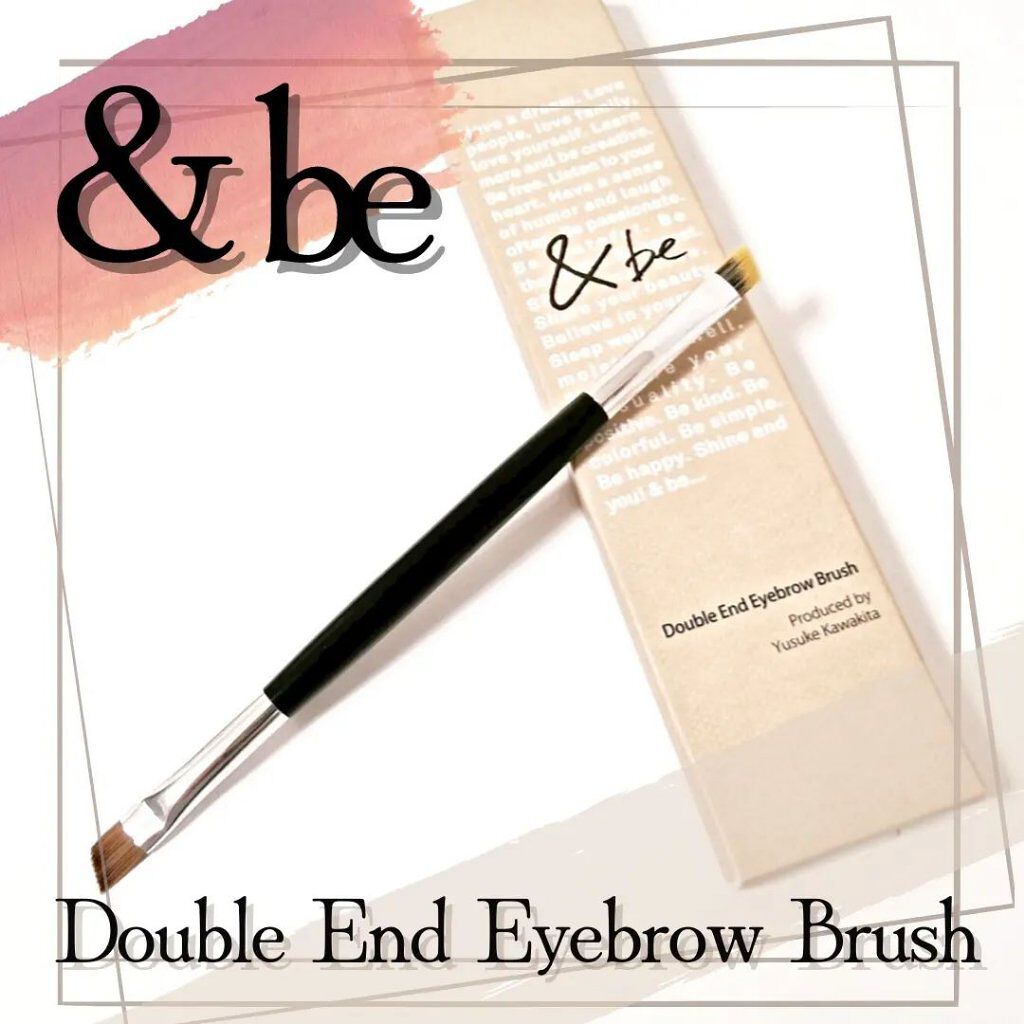 ダブルエンドアイブロウブラシ スマッジタイプ/ロージーローザ/メイクブラシを使ったクチコミ（1枚目）