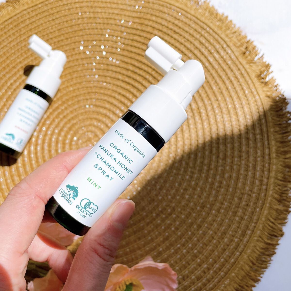マヌカハニー＋カモミールスプレー/made of Organics/その他オーラルケアを使ったクチコミ（3枚目）
