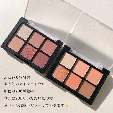 ブラーフィニシュシャドウパレット/Dinto/アイシャドウパレットを使ったクチコミ(2枚目)