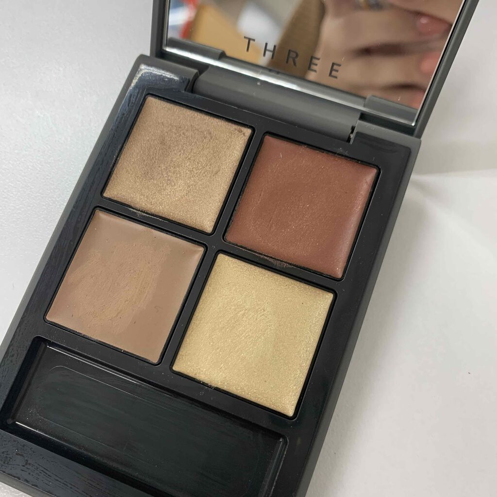 ディメンショナルビジョンアイパレットアリー/THREE/ジェル・クリームアイシャドウを使ったクチコミ(2枚目)