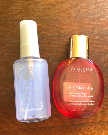 フィックス メイクアップ/CLARINS/ミスト状化粧水を使ったクチコミ（1枚目）