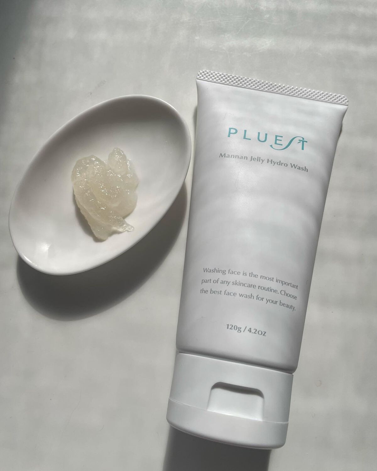 マンナンジェリーハイドロウォッシュ/PLUEST/洗顔料を使ったクチコミ(1枚目)