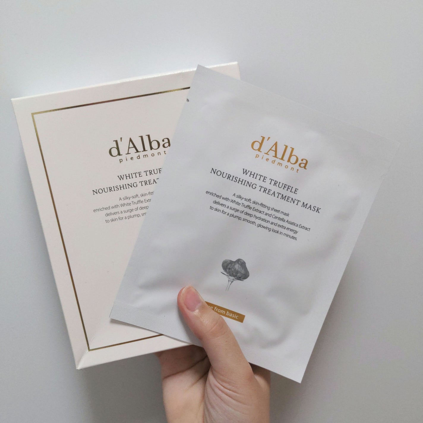 ホワイトトリュフナリシングトリートメントマスク/ダルバ/シートマスク・パックを使ったクチコミ(1枚目)