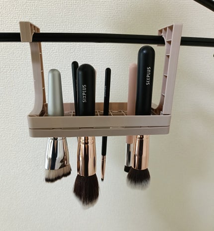 干せるブラシスタンド(3Way)/DAISO/その他化粧小物を使ったクチコミ(1枚目)
