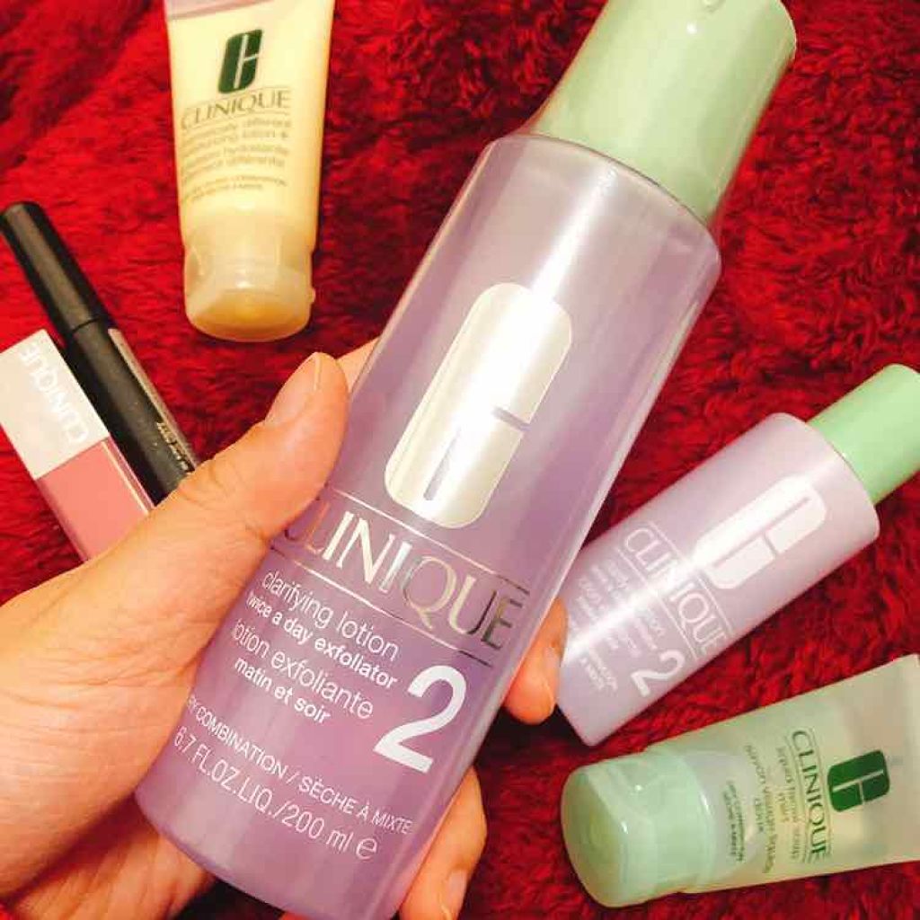 クラリファイング ローション 2/CLINIQUE/拭き取り化粧水を使ったクチコミ(1枚目)