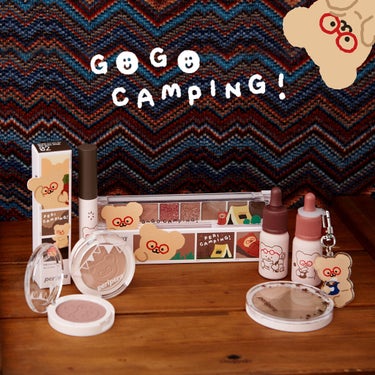 【公式】PERIPERA on LIPS 「GOGOCAMPING🐻🏕可愛すぎるコラボアイテムをご紹介！全..」（1枚目）