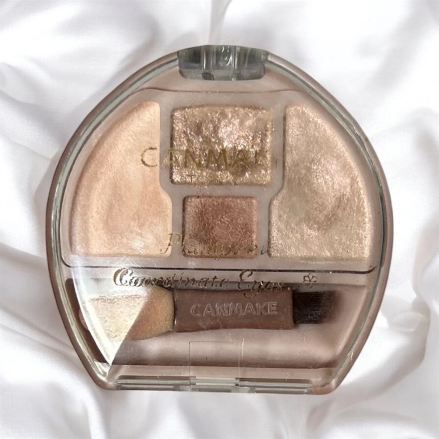 プランぷくコーデアイズ/キャンメイク/パウダーアイシャドウを使ったクチコミ(1枚目)