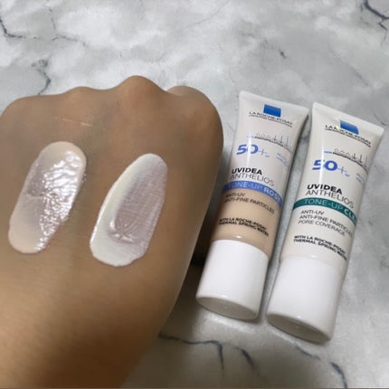 UVイデア XL プロテクショントーンアップ/ラ ロッシュ ポゼ/日焼け止めクリームを使ったクチコミ(3枚目)