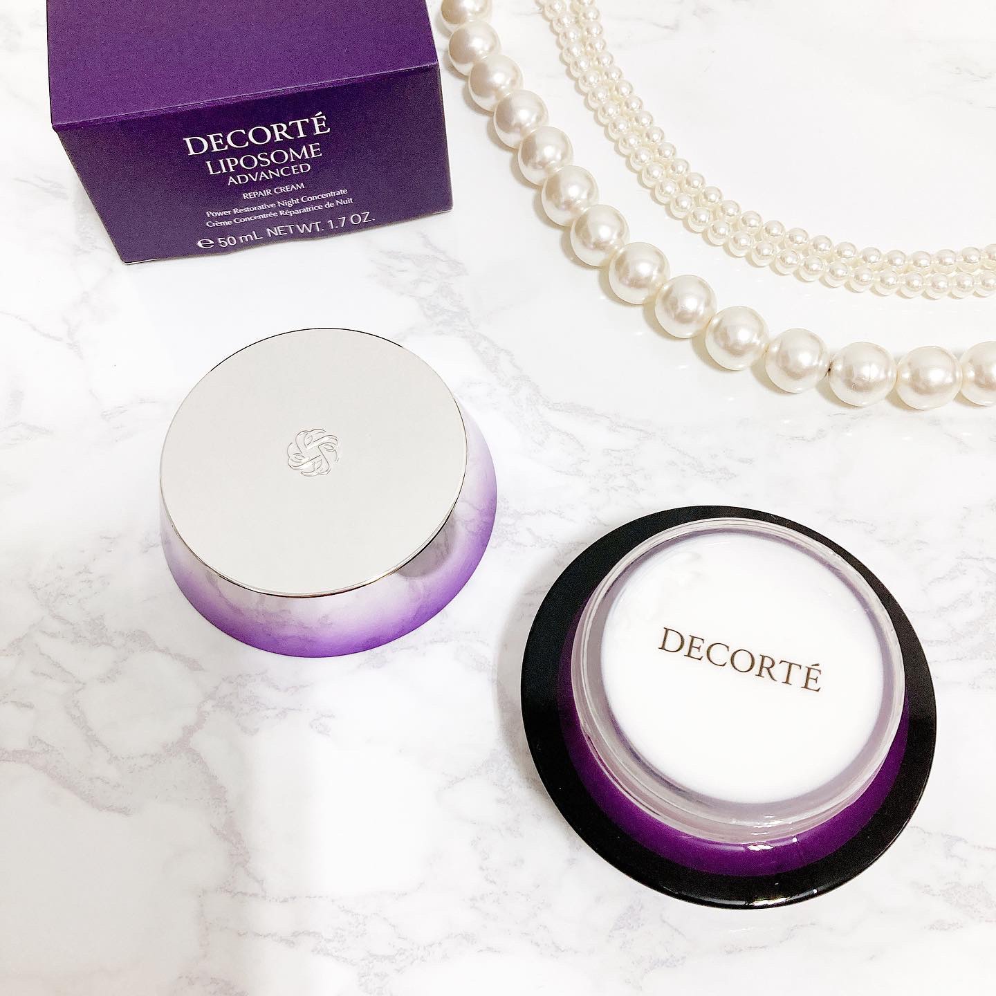 リポソーム アドバンスト　リペアクリーム/DECORTÉ/フェイスクリームを使ったクチコミ（2枚目）